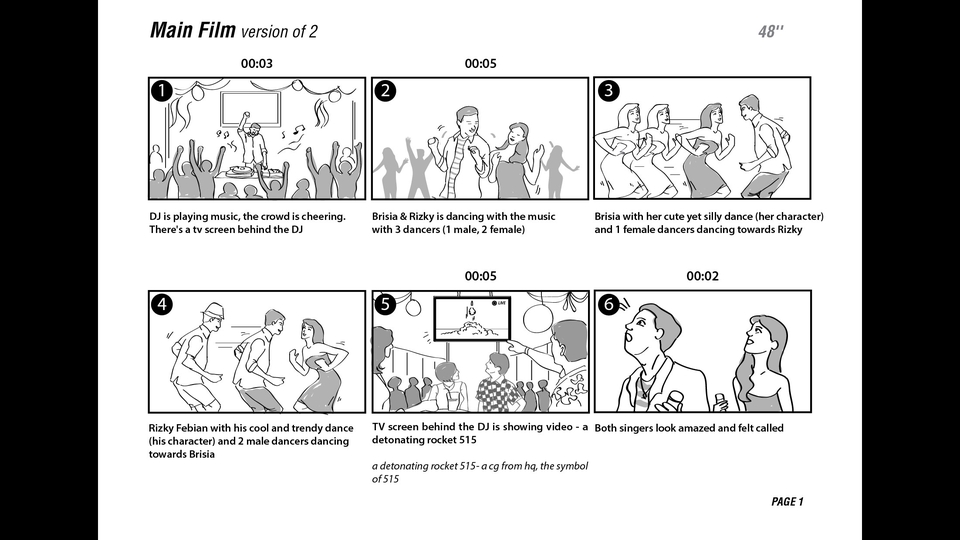 Gambar dan Ilustrasi - Desain Ilustrasi/ Storyboard - 1