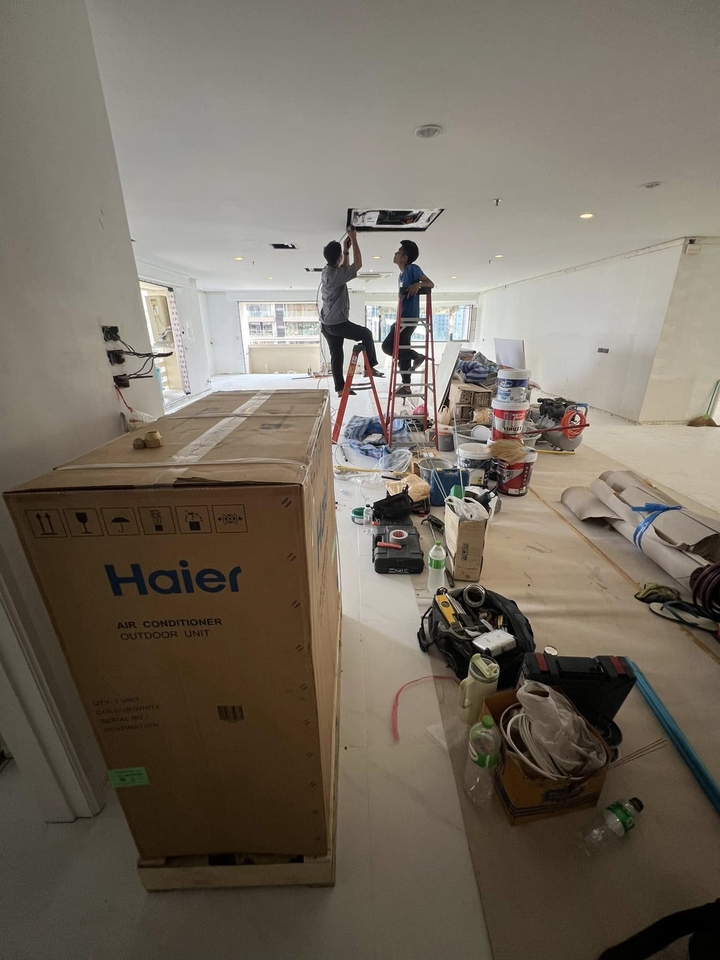 ช่างแอร์ติดตั้งแอร์ Haier บริการล้างแอร์บ้าน ช่างแอร์ใกล้ฉัน บริการติดตั้งแอร์