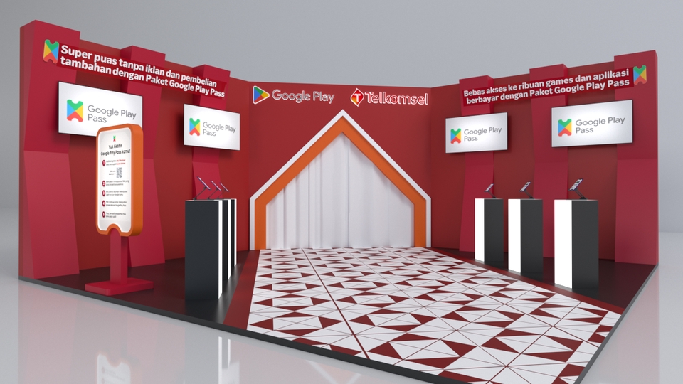 3D & Perspektif - DESAIN STAND PAMERAN 1 HARI SELESAI (NEGO) HARGA MULAI 50K  - 6