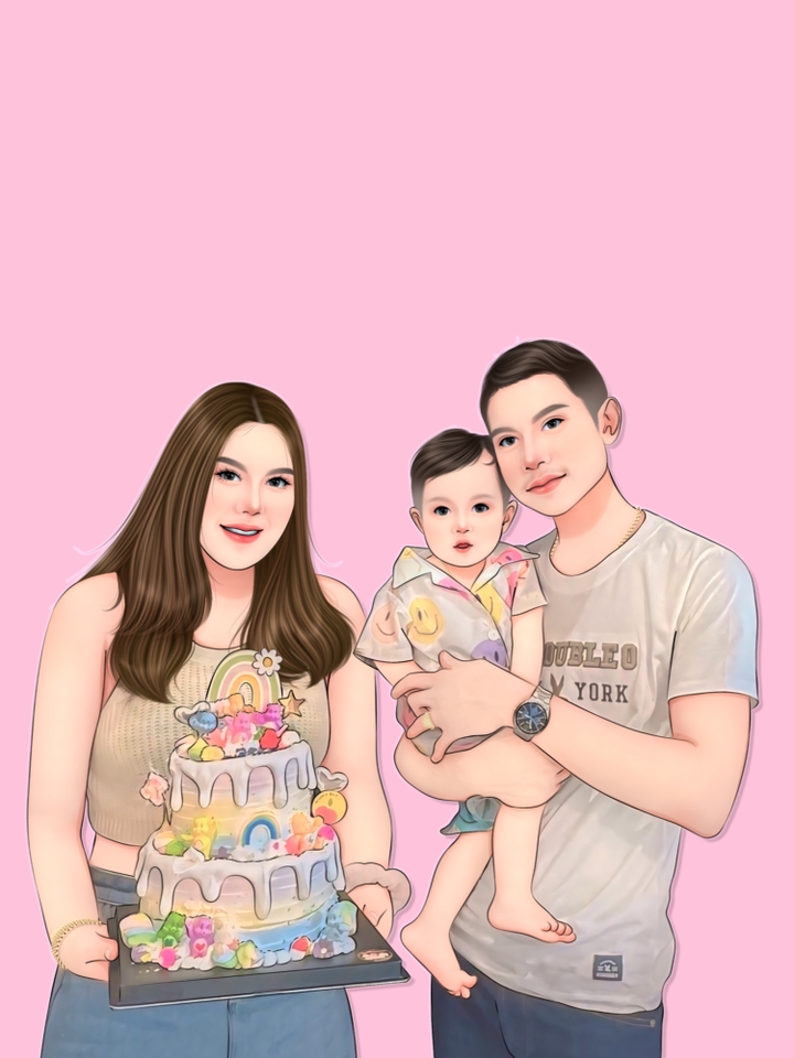 วาดภาพเหมือน Portrait - Portrait Digital สไตล์การ์ตูน - 8