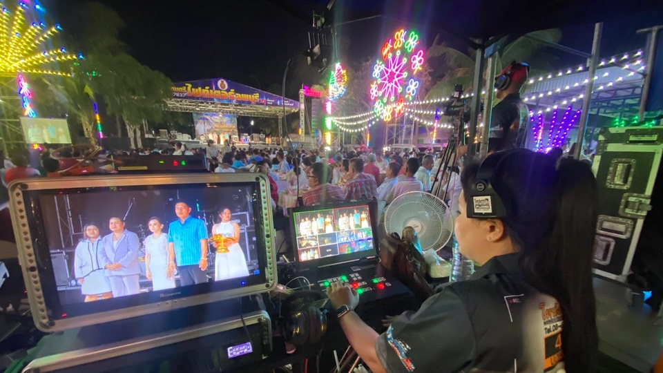 ถ่ายวีดีโอ - รับถ่ายวีดีโอ ชุดกล้องระบบตัดต่อสด โอบี กล้อง 2-6 ตัว - 1