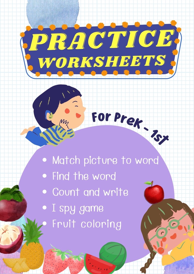 อื่นๆ - แบบฝึกหัดสำหรับเด็ก - 4