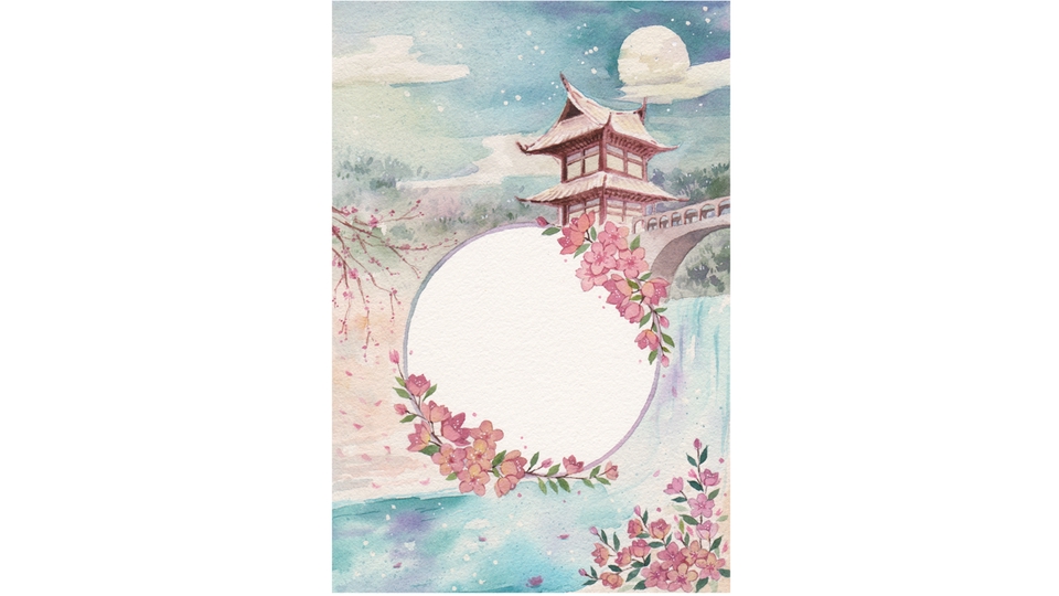 วาดภาพประกอบ - วาดภาพประกอบสีน้ำ ภาพวิวทิวทัศน์ สัตว์เลี้ยง ดอกไม้ - 14