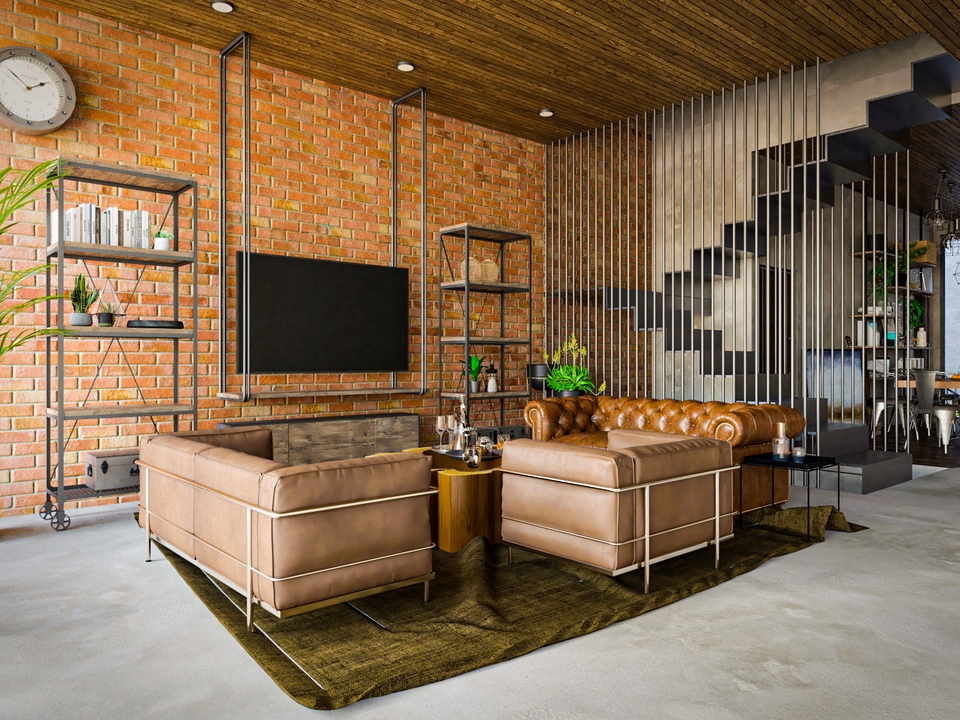 3D & Perspektif - Render realistis interior rumah, apartment dan kantor anda - 8