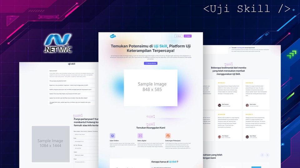 Jasa pembuatan website profesional, pembuatan website custom, desain website, web development, pembuatan website toko online, harga pembuatan website, jasa web developer, jasa website.