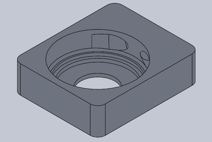 เขียนแบบวิศวกรรมและออกแบบโครงสร้าง - Tupe pump for 3D model - 3