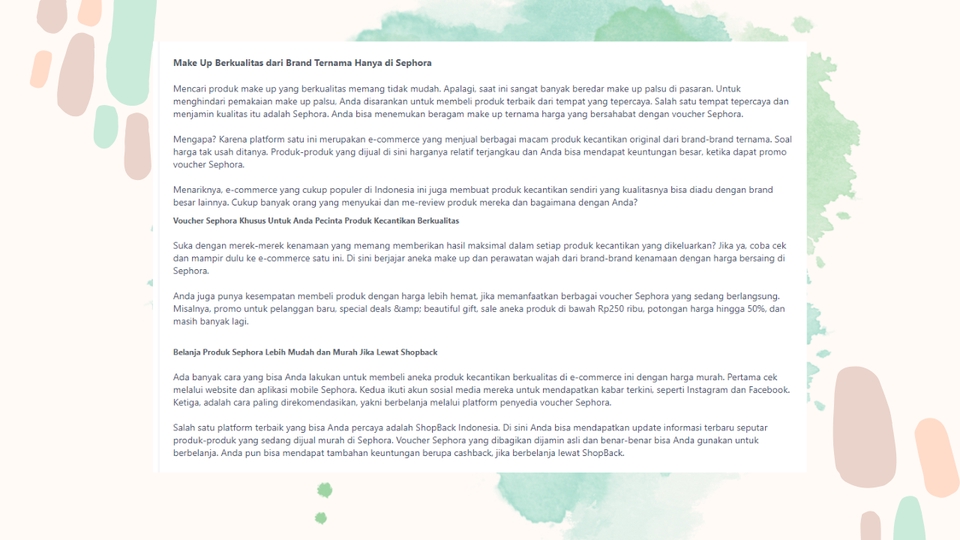 Jasa copywriting dan penulis artikel untuk website dan sosial media freelance di Indonesia