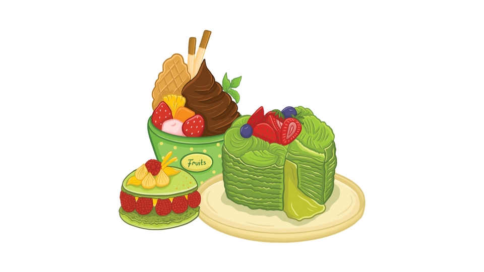 Desain Ilustrasi Makanan