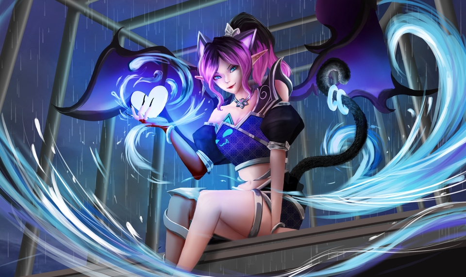 รับวาดภาพประกอบ digital painting สไตล์ anime สวยๆ 