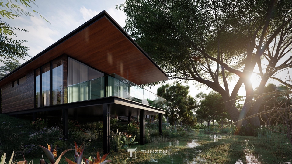 ออกแบบตกแต่งภายในและภายนอก - รับทำภาพ3D ภายนอก/ภายใน อาคารทุกประเภท - 10