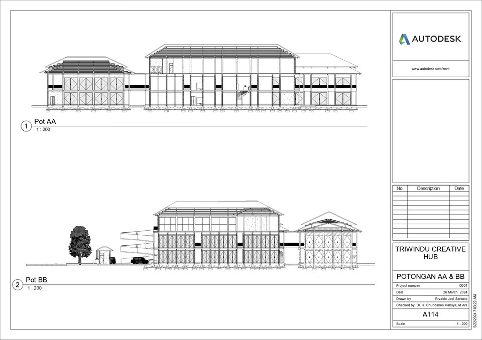 Jasa drafter autocad untuk desain bangunan modern. Gambar autocad desain bangunan. Jasa drafter arsitek freelance.