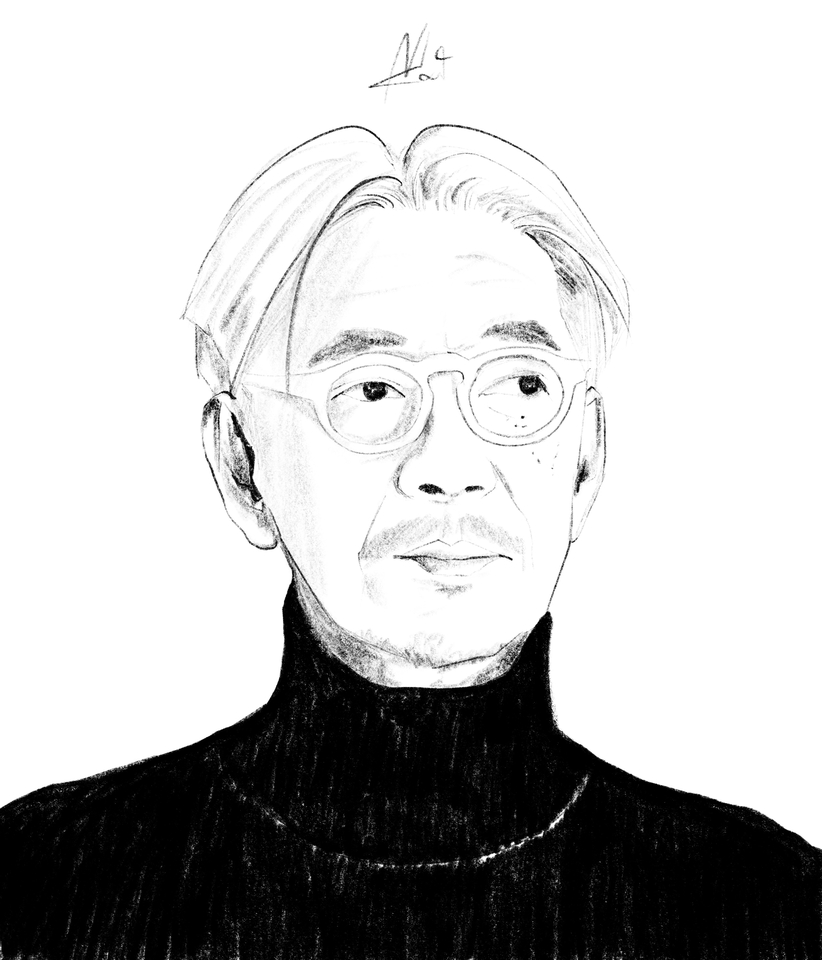 วาดภาพเหมือน Portrait - รับวาดภาพขาวดำตามแบบเท่านั้น - 5