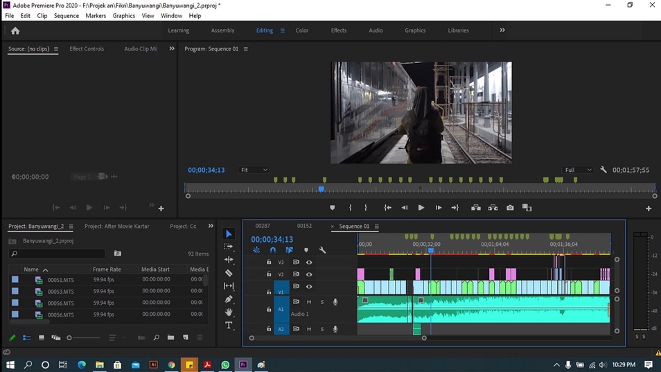 Video Editing - Editing video sesuai request (1 hari) - 2
