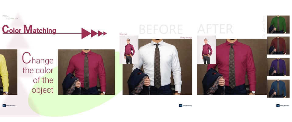 Edit Gambar & Photoshop - Image Editing | Jasa edit foto | Remove bckground, Retouch, Shadowing, Color correct, Composite, dll - 5