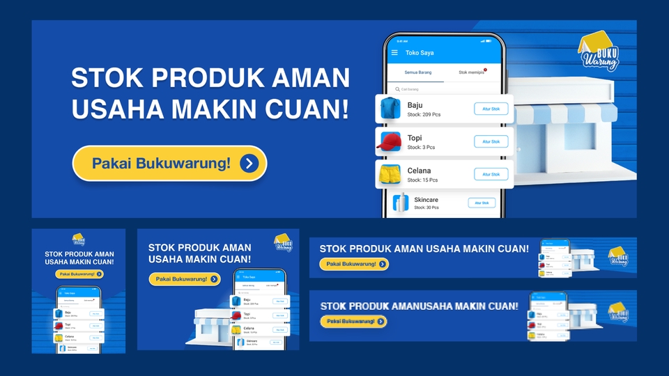 Banner Online - Design Digital Banner (Website Banner Post/ Banner Online) - 6