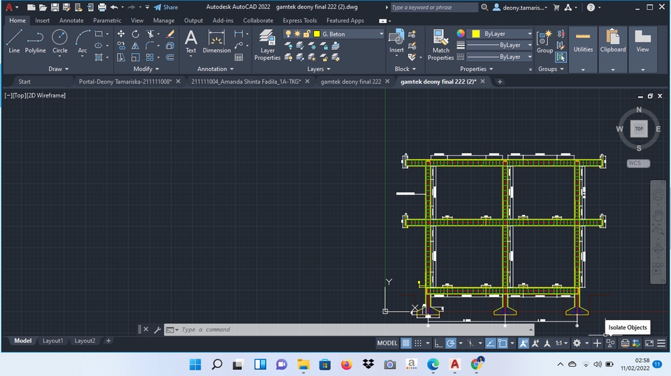Jasa drafter autocad freelance, gambar 3D denah bangunan, desain arsitektur interior, pembuatan autocad murah.