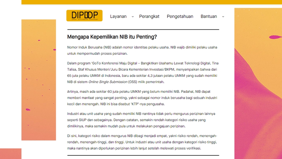 Hukum - JASA LEGALITAS USAHA UMKM: NIB, IUMK & PT Perorangan - 2