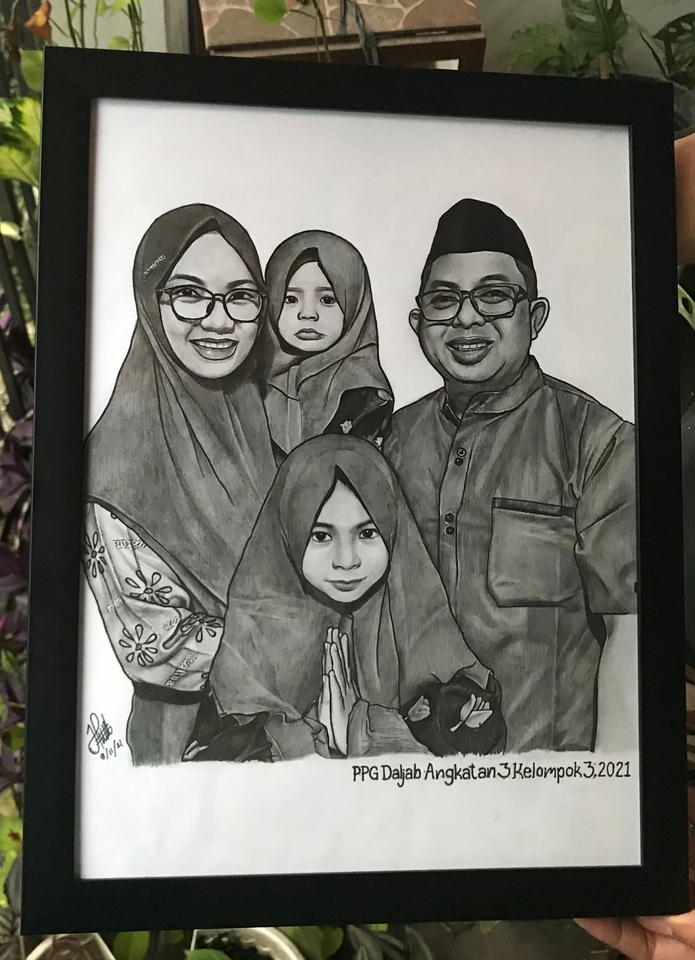 Gambar dan Ilustrasi - Jasa Ilustrasi Wajah Manual dan Digital - 3