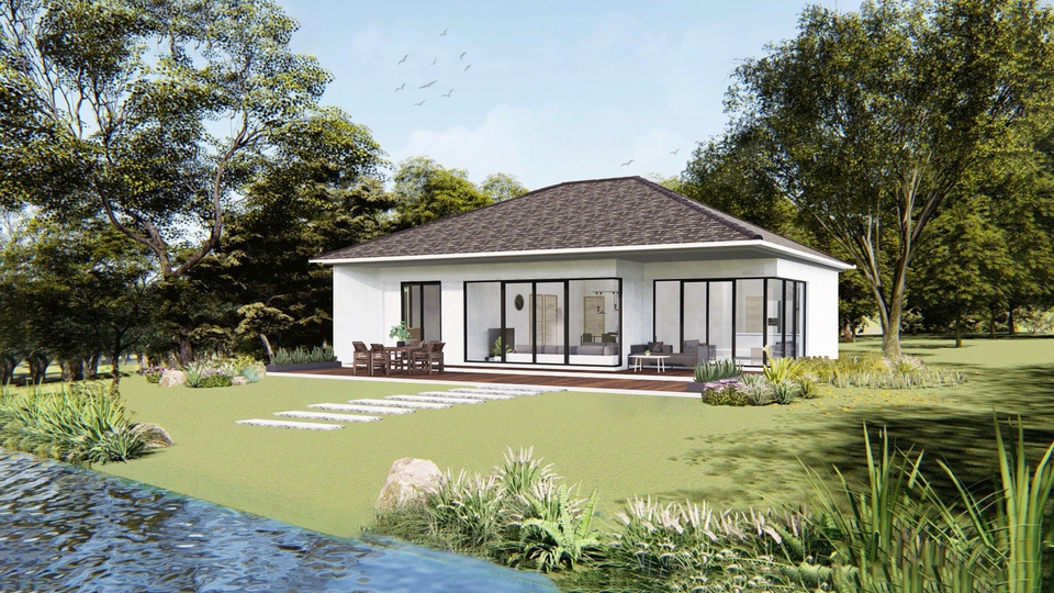3D Perspective - 3D Perspective Exterior / Interior - 3