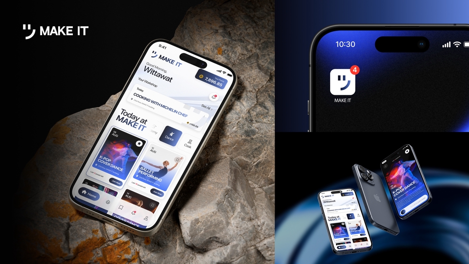 รับออกแบบ UI/UX ออกแบบแอพพลิเคชั่น และเว็บไซต์ สวยงาม ใช้งานง่าย