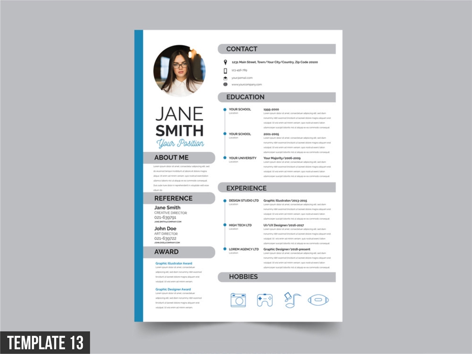 Portfolio & Resume - DESAIN CV KREATIF, CV ATS, RESUME, COVER LETTER & PORTFOLIO SEDERHANA (1 Hari Jadi) - 13