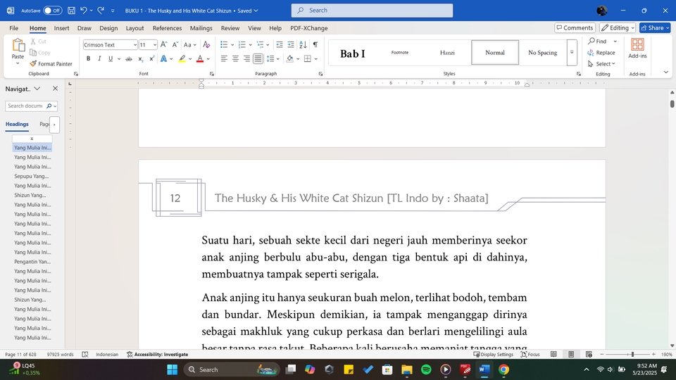 Jasa Lainnya - Layouting Buku | Novel - 6