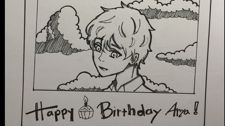 Gambar dan Ilustrasi - Kartu-kartu Ucapan: "Happy Birthday", "Congratulations". - 4