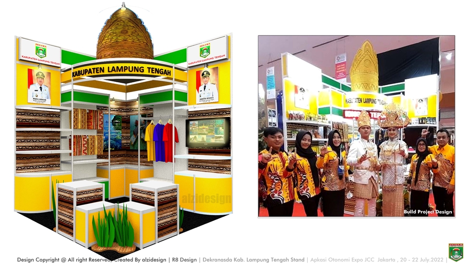 3D & Perspektif - DESAIN BOOTH PAMERAN 50 K (1 HARI & NEGO )  - 21