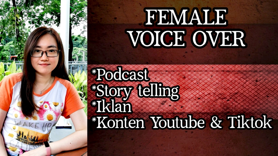 Sulih suara (dubbing, looping) - Voice over wanita,harga pemula sangat terjangkau (karakter formal & casual) - 1