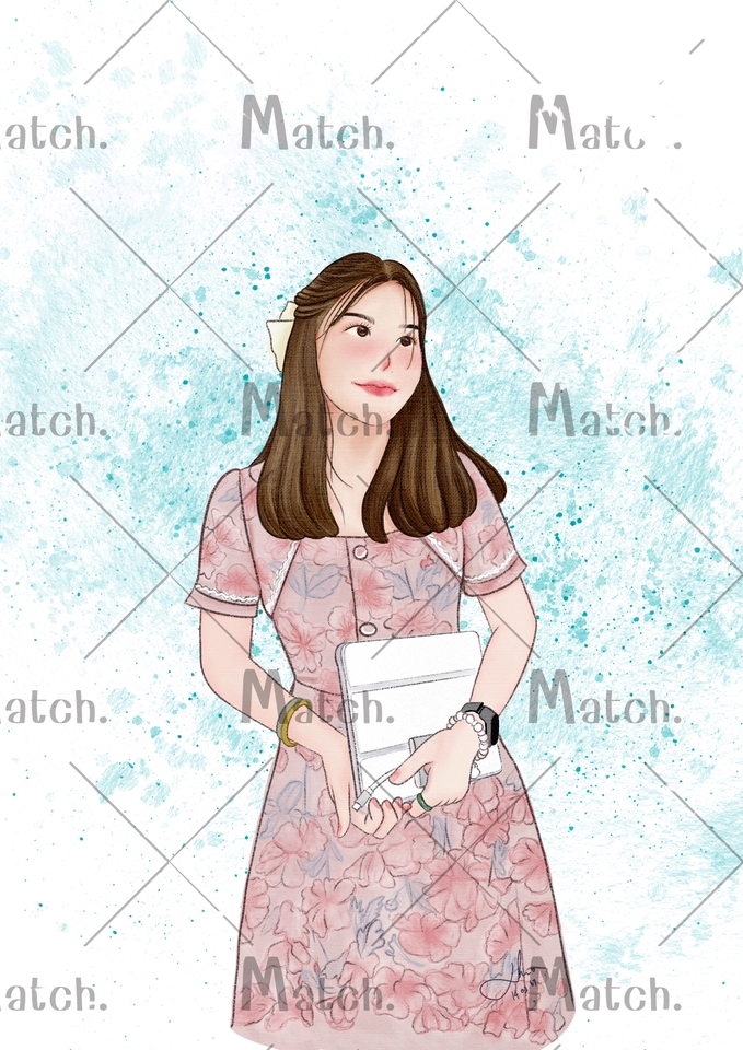 วาดภาพเหมือน Portrait - วาดภาพคน - 6