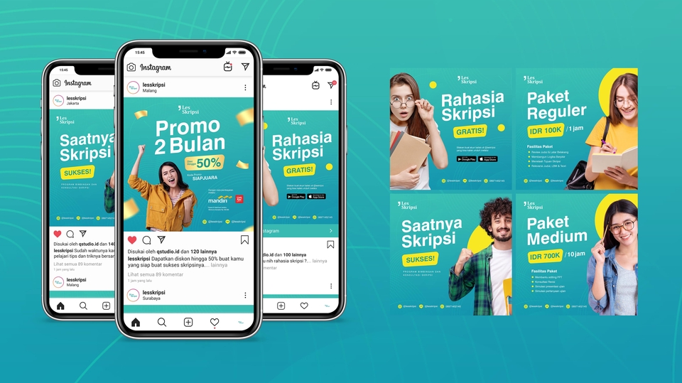 Banner Online - Jasa Desain Feeds Instagram StartUp - 4