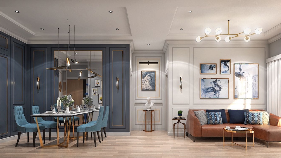 3D Perspective - รับออกแบบและเขียนแบบ 3D Perspective Interior & Built-in / Architect - 1