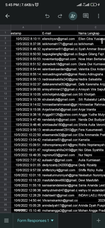 Jasa input data excel freelance online untuk berbagai keperluan.