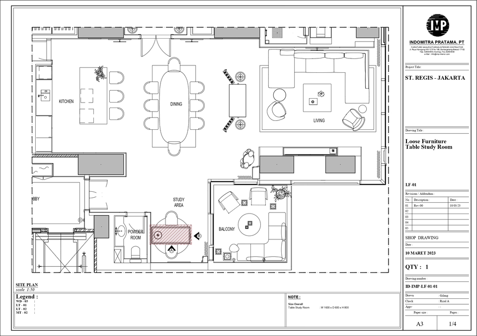 CAD Drawing - SHOP DRAWING INTERIOR Profesional & Hasil Cepat - 2