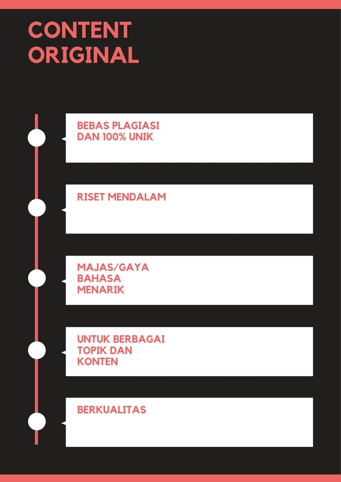 Penulisan Konten - Artikel kurang dari 1000 kata bisa ditunggu, 4-6 jam selesai ! - 4