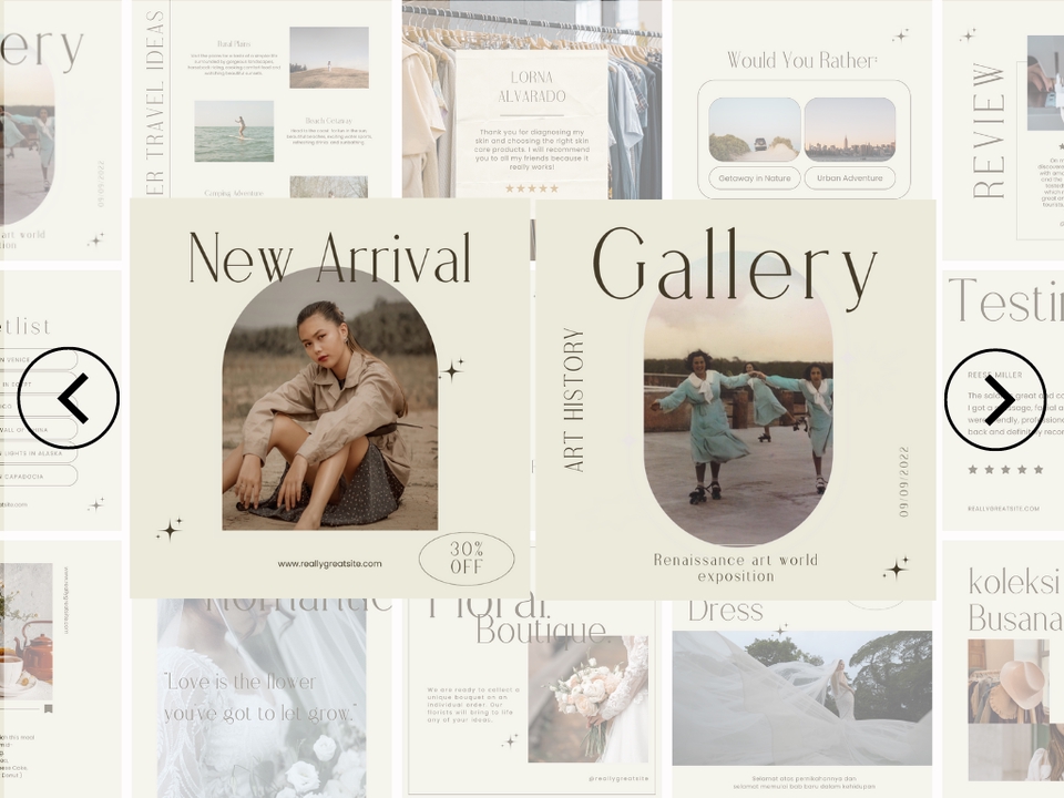 Banner Online - 50 Template untuk Instagram post - 4