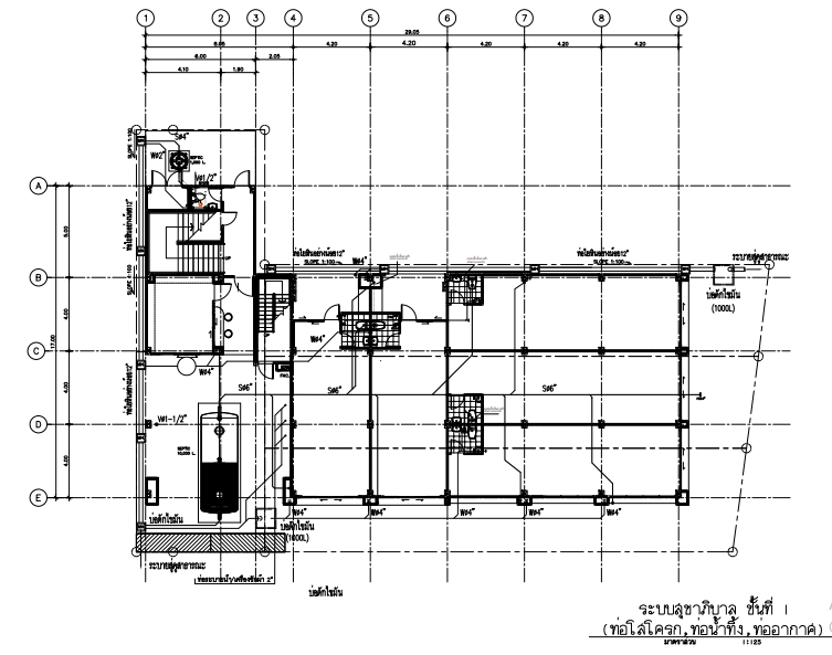 เขียนแบบวิศวกรรมและออกแบบโครงสร้าง - เขียนแบบและออกแบบงานระบบ Facility ภายในอาคาร,สิ่งปลูกสร้างเชิงพาณิชย์ - 7