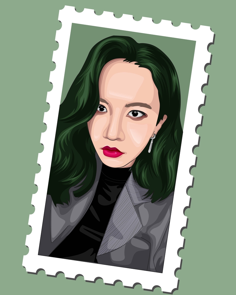 Gambar Potret - Membuat Vector Portrait dari Foto  - 3