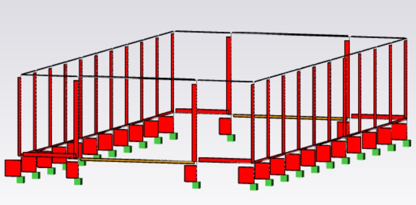 3D & Perspektif - Building Analysis Structure - 16