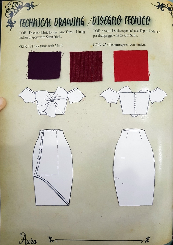 Desain Kaos & Motif - TECHNICAL DRAWING BAJU ANAK, DEWASA WANITA & PRIA - 15