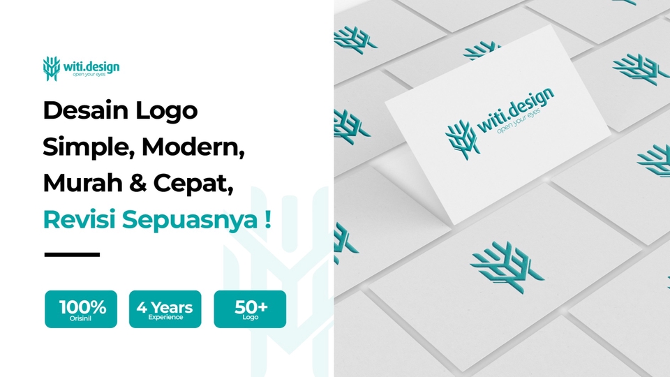 Logo - DESAIN LOGO SIMPLE MURAH DAN CEPAT, REVISI SEPUASNYA ! - 1