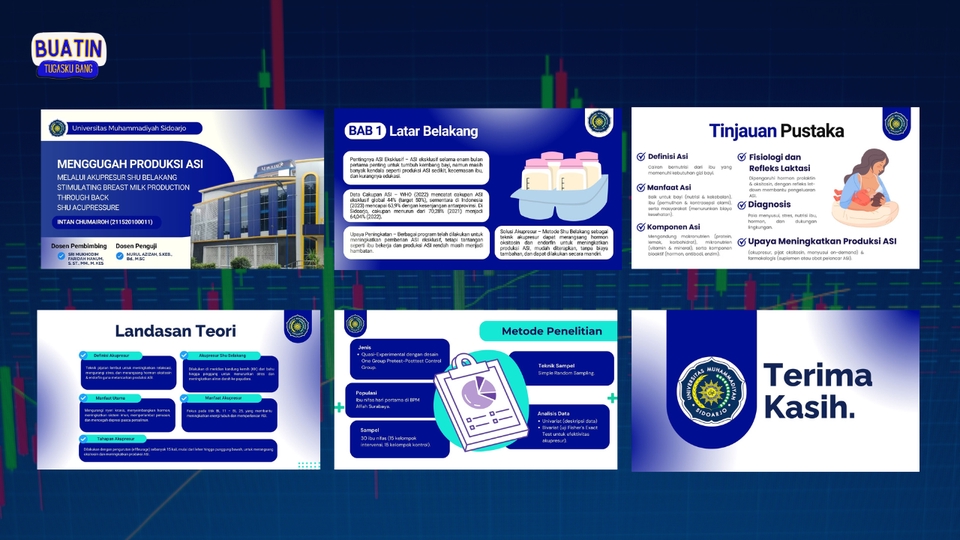 Jasa pembuatan presentasi powerpoint desain slide presentasi profesional untuk skripsi