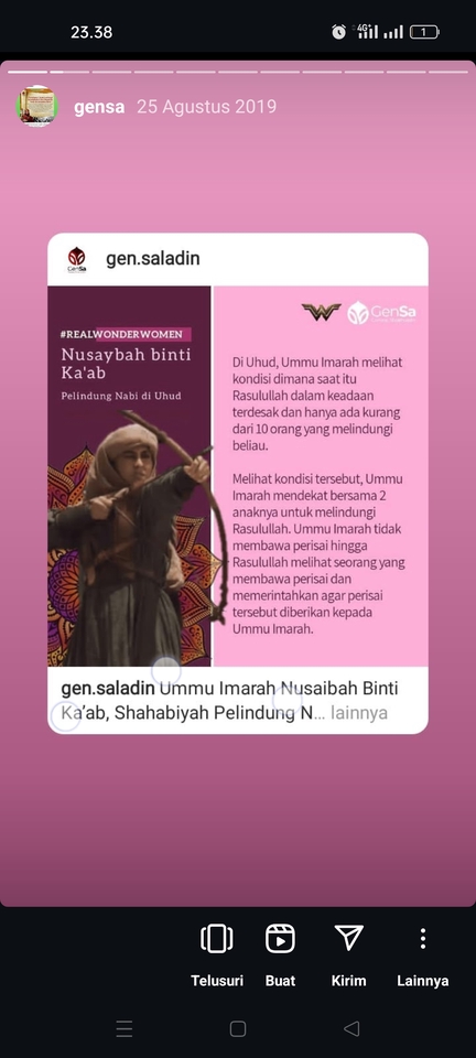 Jasa penulis artikel, jasa copywriting, jasa content writer, penulis konten freelance,  nusaybah binti ka'ab, sahabiah, pelindung nabi di uhud
