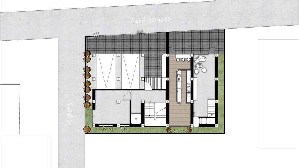 ออกแบบตกแต่งภายในและภายนอก - รับออกแบบและรีโนเวทบ้านพักอาศัย ตึกแถว,รีโนเวทภายใน คอนโด,ต่อเติมครัว - 29