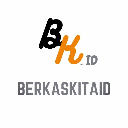 Logo BerkasKitaid, layanan desain logo online untuk usaha dan bisnis di Indonesia.