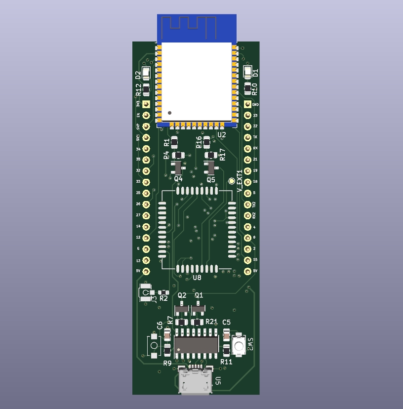 PCB Power Electronic IOT Circuit Diagram