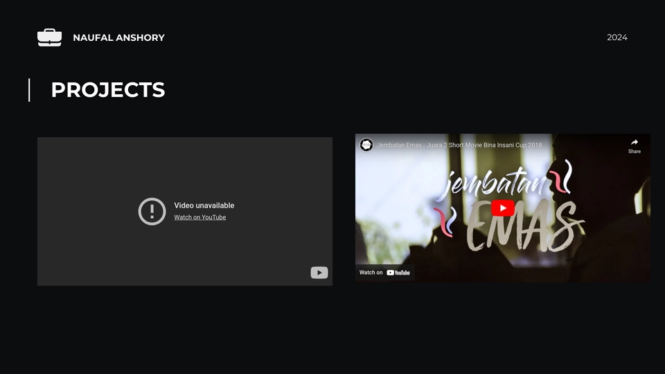 Jasa edit video youtube untuk pembuatan video "Jembatan Emas" dengan harga edit video yang terjangkau.