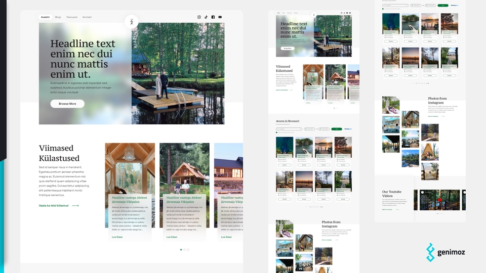 Desain Web - Stunnning, Clean and Professional Website / Landing Page Design - 5