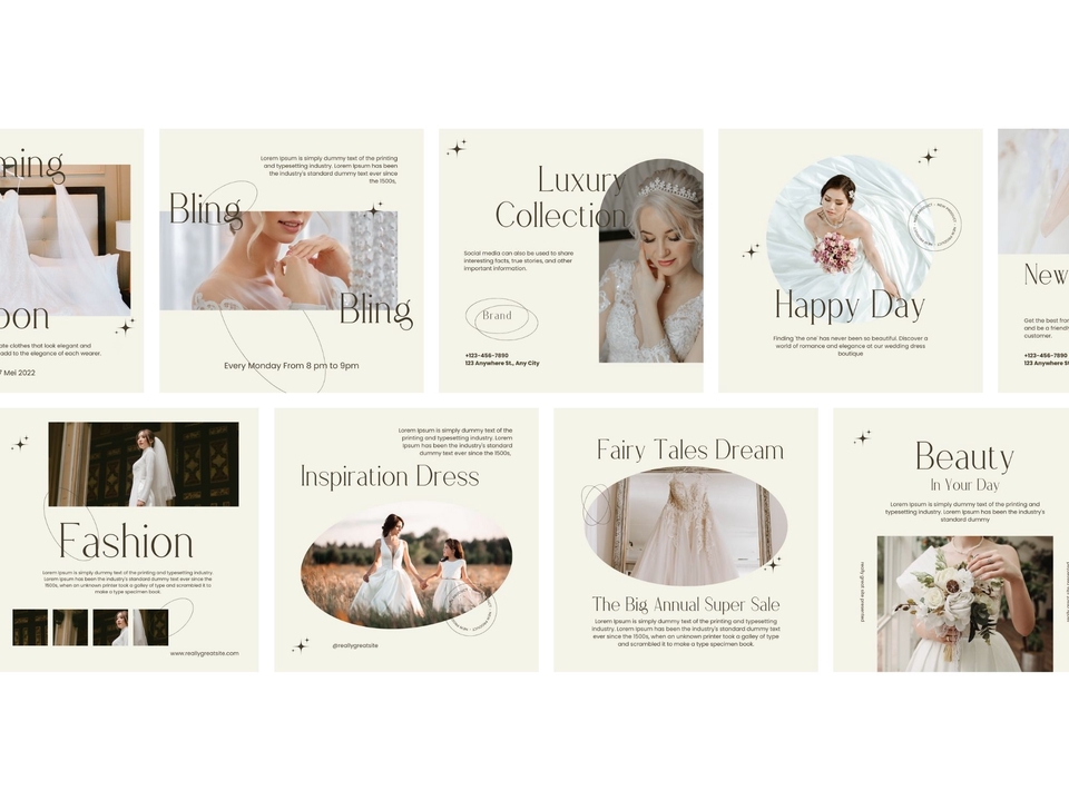 Banner Online - 50 Template untuk Instagram post - 8