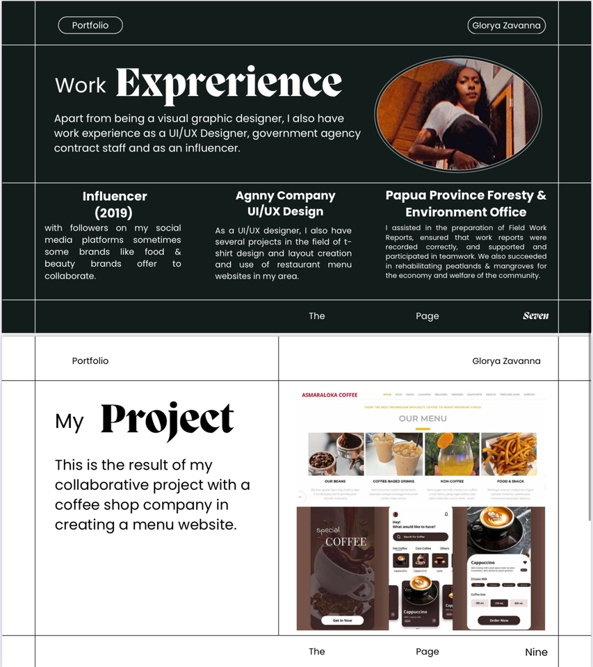 Jasa desain presentasi powerpoint profesional, desain slide presentasi cafe, pembuatan powerpoint menu makanan minuman.